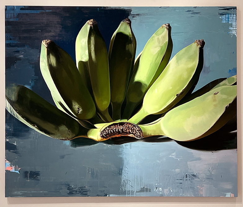 San Diego Artist Stephen P. Curry painting Crown